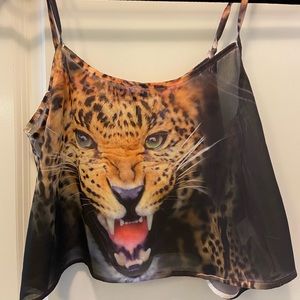 Tiger Crop Top